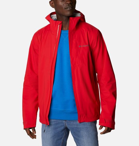 Columbia Omni-Tech Softshell Jacket Men Red USA (US408445)
